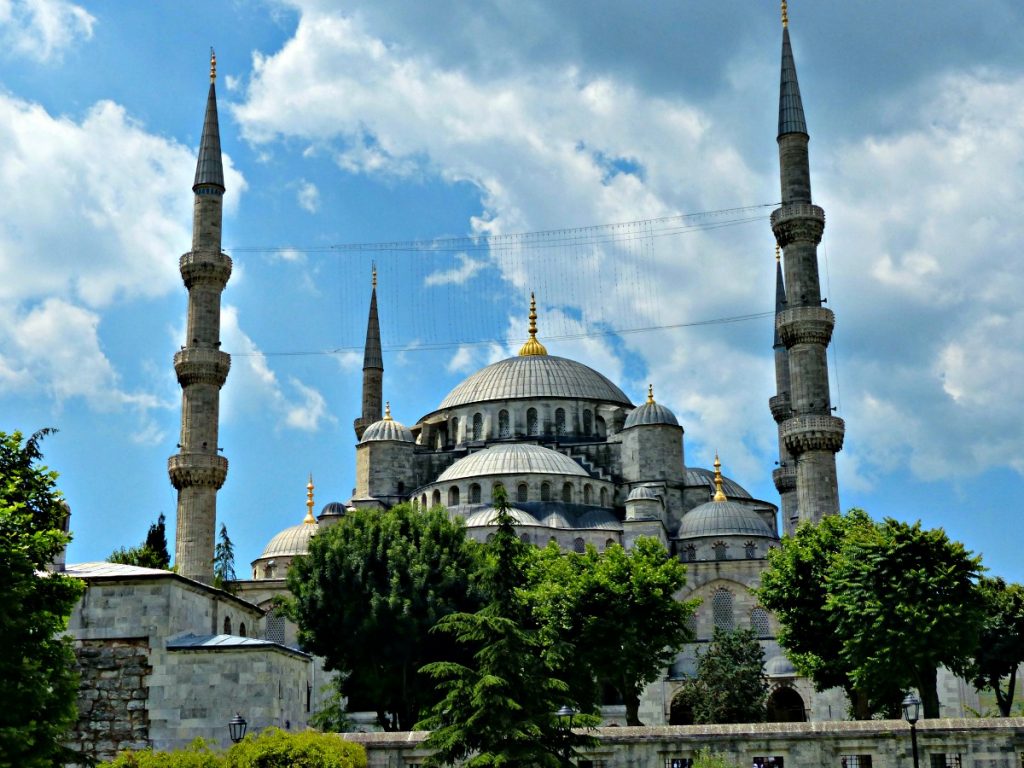 Den blå moské i Istanbul. Foto: Hans Olav Arnesen
