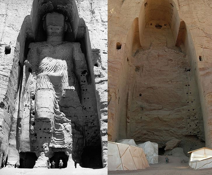 727px-Taller_Buddha_of_Bamiyan_before_and_after_destruction