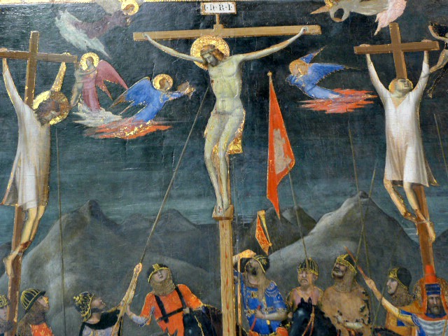 -Korsfestelsen- (ca.1330)av Giotto. Foto-hansolavarnesen