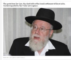 Rabbiner Lior
